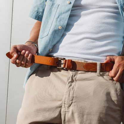 Leather Stretch Belt