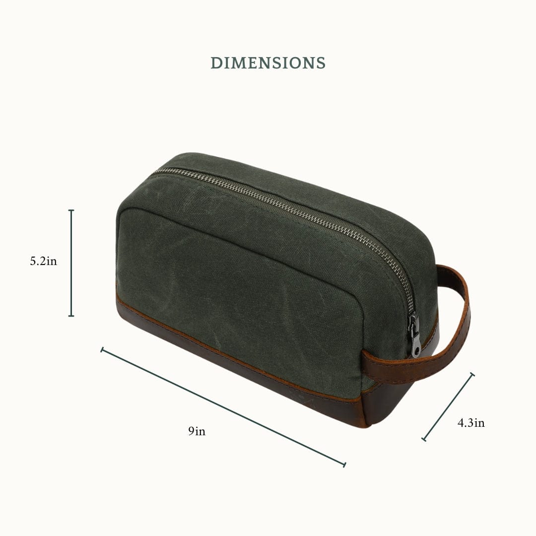 Canvas Toiletry Bag