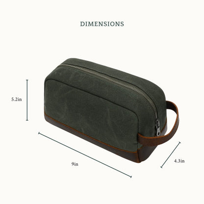 Canvas Toiletry Bag