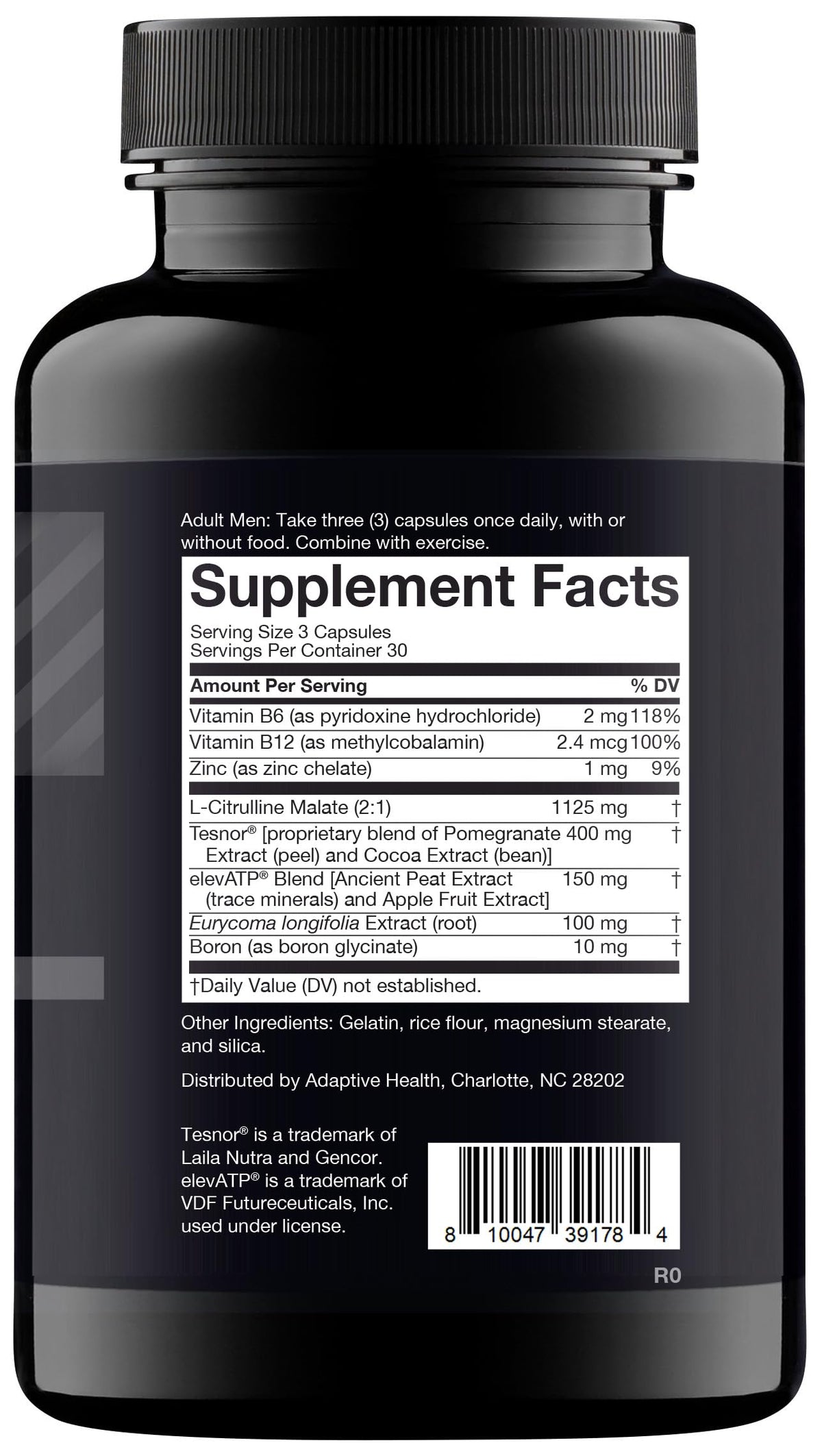 Nugenix Total-T Supplement for Men, 180 Count